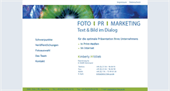 Desktop Screenshot of kiwi-foto-pr.de